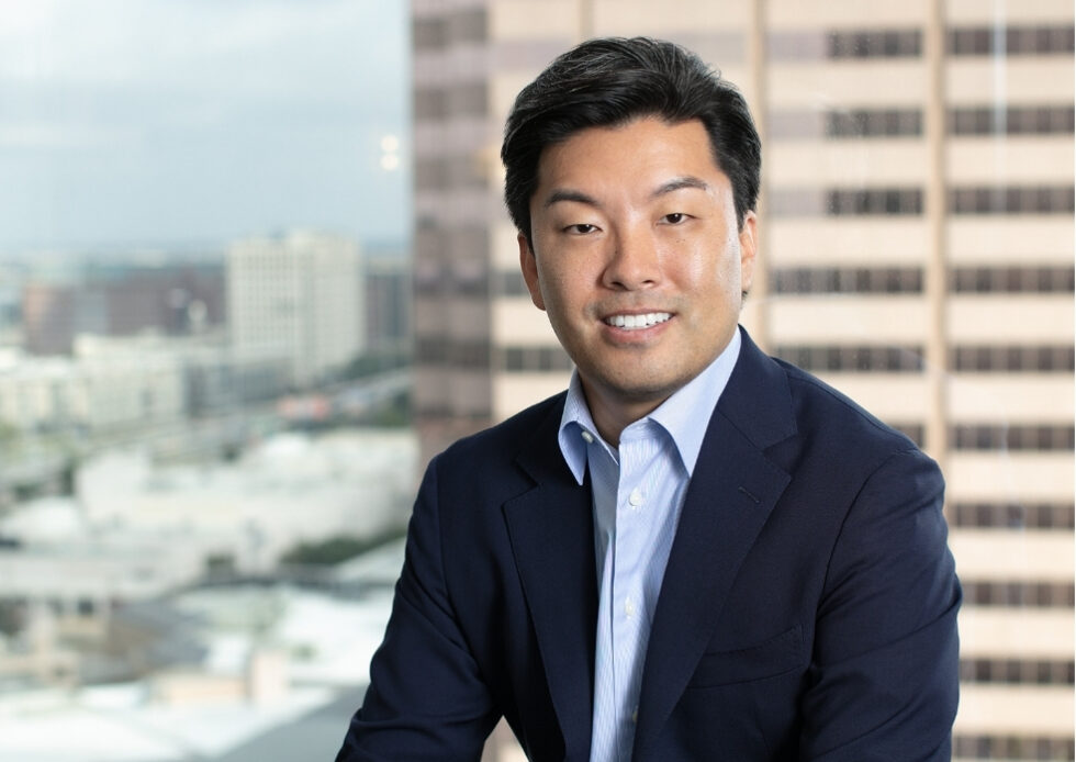 ©Gittings on location executive closeup male portrait by the office window